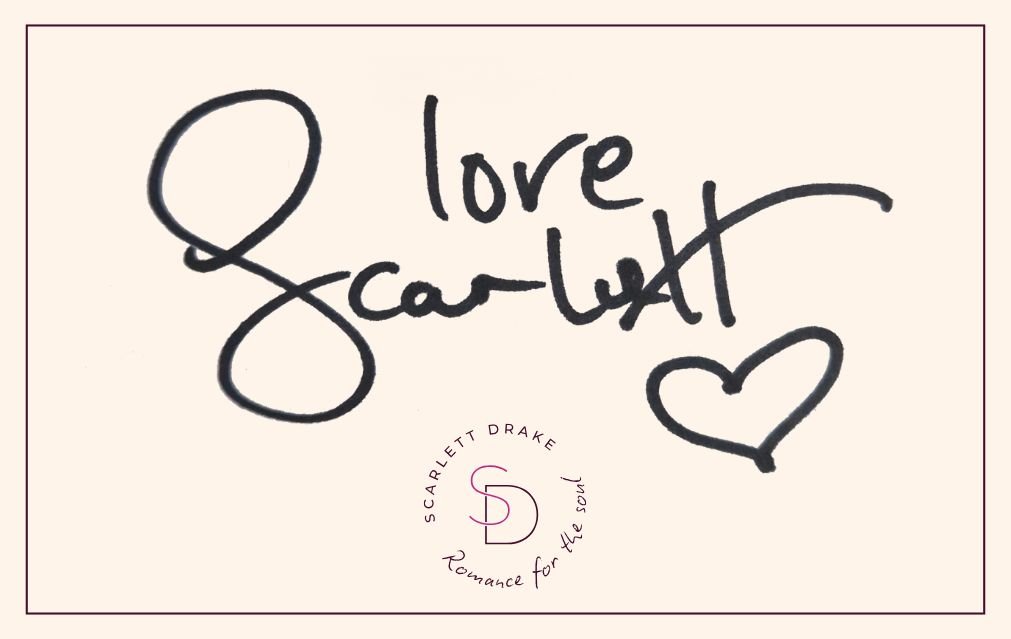 Bookplate with sign by scarlett drake