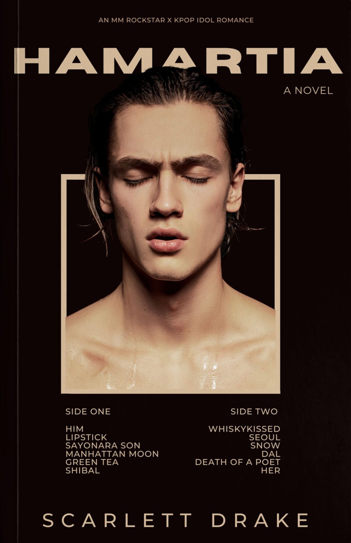 Hamartia by scarlett drake book cover art