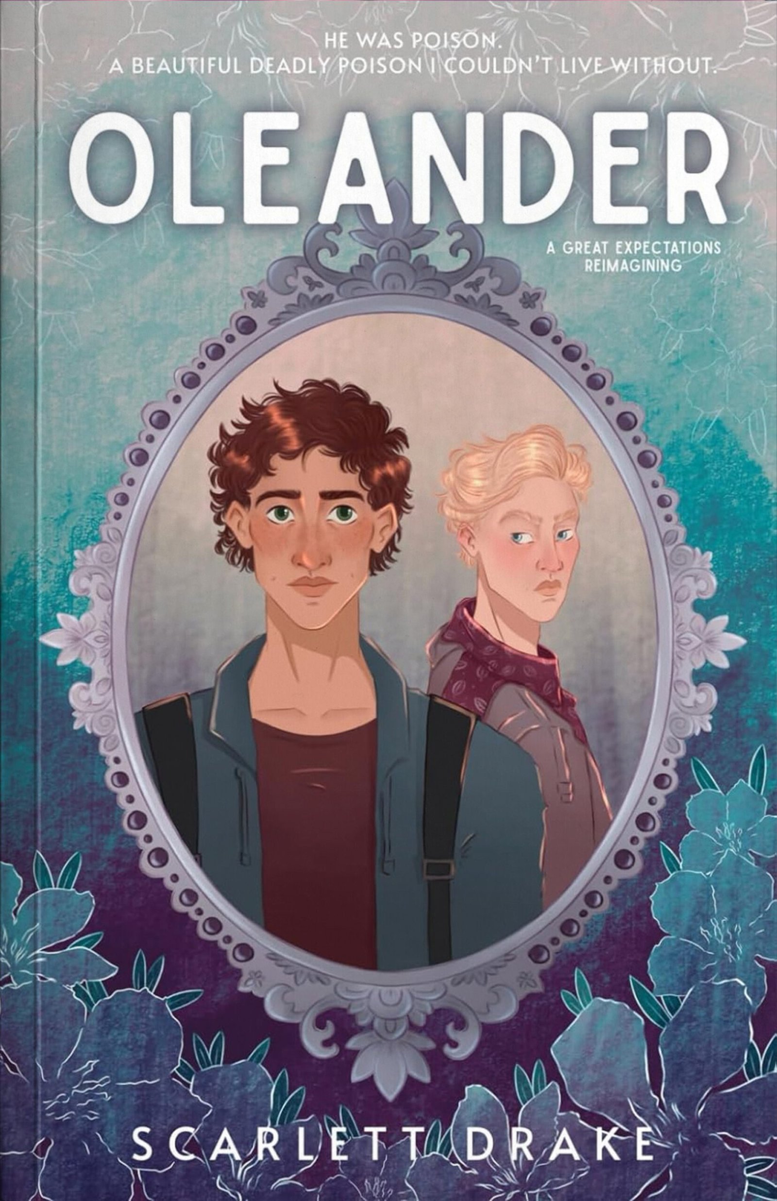 Oleander special edition blue by scarlett drake book cover art
