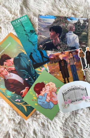 oleander swag pack including illustrated artwork